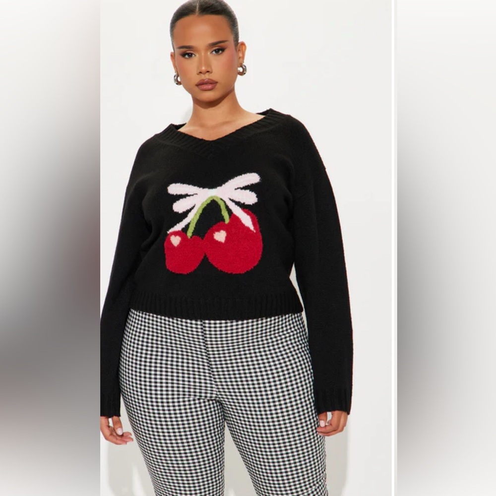Cherry Girl Sweater